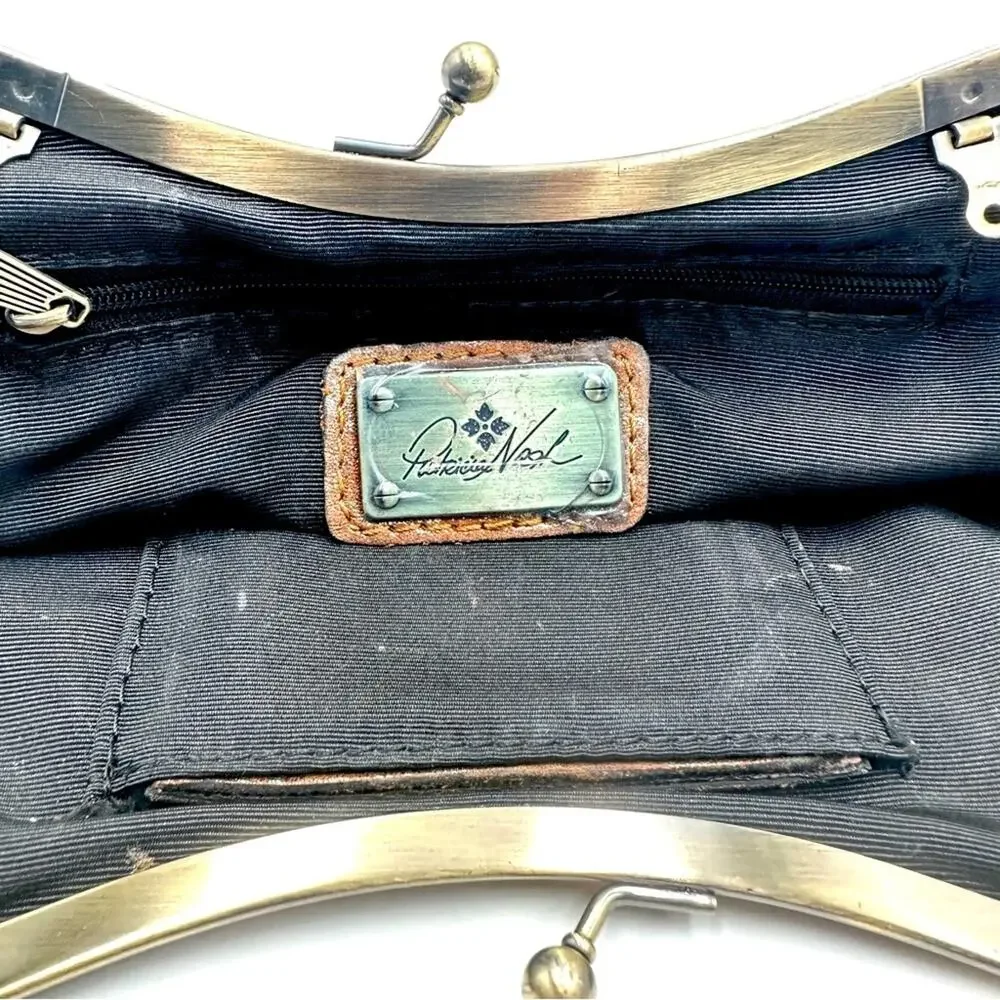 Patricia Nash Lina Small Frame Clutch Bag (chain missing)